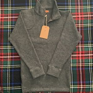 NWT Ball and Buck Merino Wool Quarter Zip Men’s Sweater